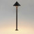 Alumilux Bollard 8 Inch Outdoor Pathway Light – Black – E41451-BK-24