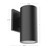 Nordic 7-in Gray LED Exterior Wall Sconce