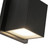 Mavis 4-in Black LED Exterior Wall Sconce