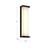 Bravo 20-in Black LED Exterior Wall Sconce