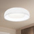 Beacon 24-in White LED Flush Mount
