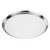 Malta 15-in Brushed Nickel LED Flush Mount