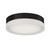 Bedford 11-in Black LED Flush Mount