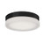 Bedford 11-in Black LED Flush Mount