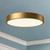 Adelaide LED Flush Mount 5CCT - 15 inch - Aged Gold