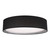 Dalton 20-in Black LED Flush Mount