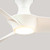 Emiko-H 56-in White LED Fans