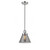 Cone - 1 Light - 8 inch - Polished Nickel - Cord hung - Mini Pendant