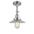 Halophane - 1 Light - 9 inch - Polished Chrome - Adjustable Semi-Flush Mount