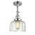 Bell - 1 Light - 8 inch - Polished Chrome - Adjustable Semi-Flush Mount