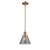 Cone - 1 Light - 8 inch - Antique Copper - Stem Hung - Mini Pendant