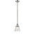 Cone - 1 Light - 6 inch - Polished Nickel - Stem Hung - Mini Pendant