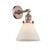 Cone - 1 Light - 8 inch - Antique Copper - Adjustable Sconce