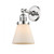 Cone - 1 Light - 6 inch - Polished Chrome - Adjustable Sconce