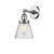 Cone - 1 Light - 6 inch - Polished Chrome - Adjustable Sconce