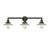 Halophane - 3 Light - 33 inch - Oil Rubbed Bronze - Bath Vanity Light