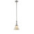 Cone - 1 Light - 8 inch - Polished Nickel - Stem Hung - Adjustable Mini Pendant