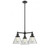 Cone - 3 Light - 22 inch - Oil Rubbed Bronze - Stem Hung - Chandelier