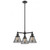 Cone - 3 Light - 22 inch - Oil Rubbed Bronze - Stem Hung - Chandelier