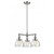 Fulton - 3 Light - 22 inch - Brushed Satin Nickel - Stem Hung - Chandelier