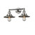 Railroad - 2 Light - 18 inch - Polished Nickel - Adjustable Bath Vanity Light