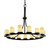 Dakota 15-Light 1-Tier Ring Chandelier