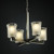 Modular 4-Light Chandelier