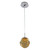 Meteor 6 Inch Pendant – Chrome – 309510CH/AMBER