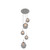 Meteor 15 Inch Pendant – Chrome – 309541CH/CLEAR