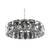 Giada 30 Inch Pendant – Stainless Steel – 390454SL