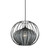 Emilia 15 Inch Pendant – Chemical Stainless Steel – 404851CM