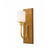 Cestino 5 Inch Wall Sconce – Gold Leaf – 504421GL