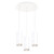 Cameo, Multi Pendant, 11" – White – MP401431WH-03