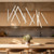 Chute 40-in White LED Linear Pendant
