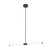 Akari 37-in Black LED Linear Pendant