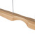 Dakota 42-in Beech Wood LED Linear Pendant
