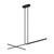 Shift 60-in Black LED Linear Pendant