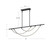 Aryas 60-in Urban Bronze LED Linear Pendant