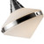 Willard 41-in Polished Nickel/Opal Matte Glass 2 Lights Linear Pendant