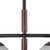 Zuri 37-in Matte Black/Opal Glass Socket Linear Pendant