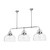 Lancaster 55-in Chrome 3 Lights Linear Pendant