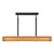 Maris 42-in Matte Black LED Linear Pendant