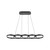 Maestro 38-in Black LED Linear Pendant