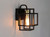 Liner 7 Wall Sconce - Black / Satin Brass