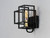 Liner 7 Wall Sconce - Black / Satin Brass