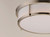 Rogue LED 17 Inch Flush Mount Light – Satin Nickel