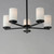 Lateral 24 Inch Chandelier – Black