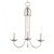 Logan 15.5 Inch 3 Light Pendant – Satin Nickel