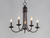 Logan 21 Inch 5 Light Pendant – Oil Rubbed Bronze