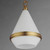 Giza 7.5 Inch Mini Pendant – Satin Brass